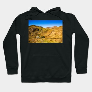 Snowdon summit from the viewpoint on A498 Hoodie